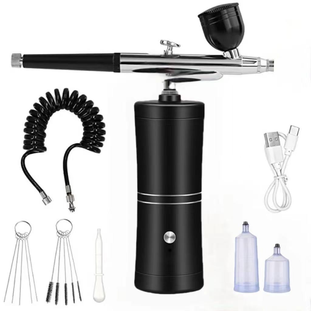 ZLuso Beauty Oxygen Infusion Device Nail Polish Spray Gradient Nail Art Spray Pastry Colour Spray Gun Fondant Colour Spray Airbrush Hydrating Spray