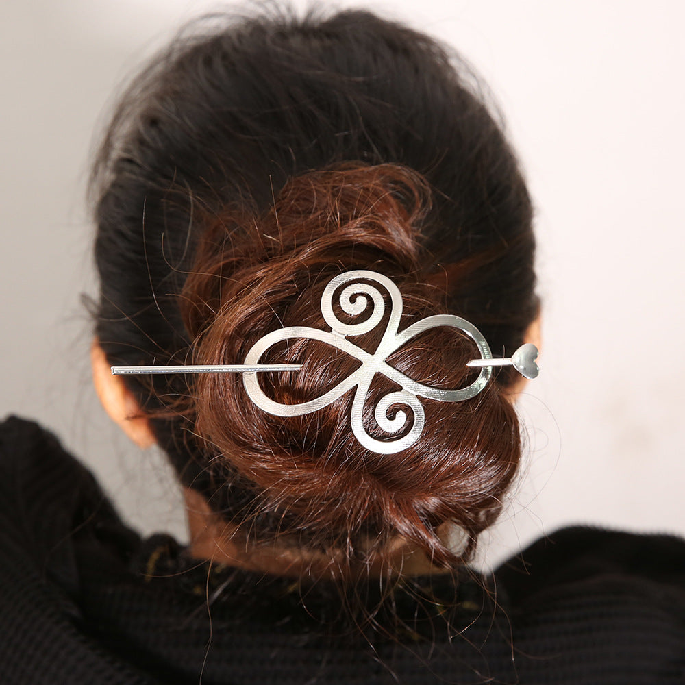 Simple hairpin and comb plate