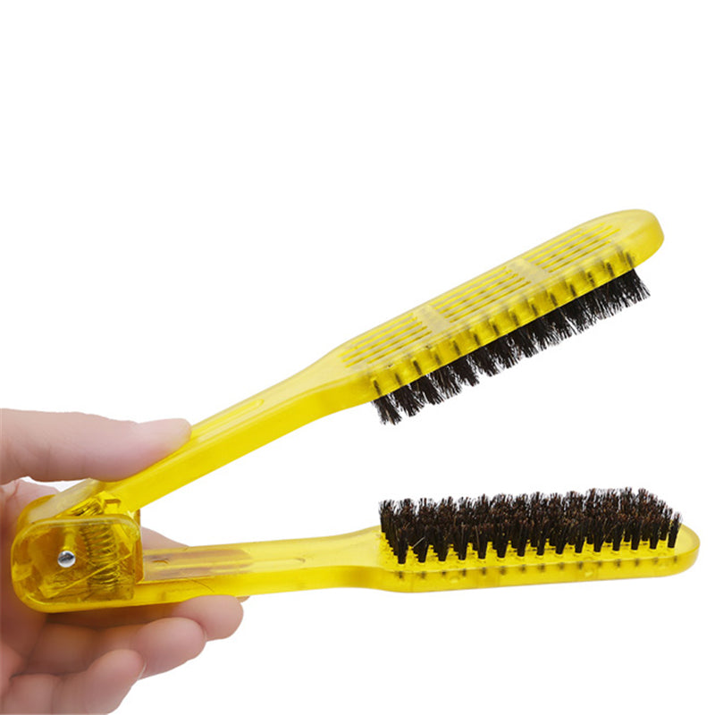 V-type Anti-static Comb Plastic Comb With Pig's Mane