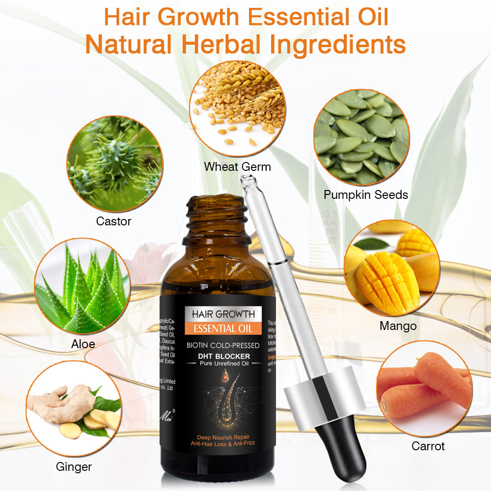 New Type Clean Dandruff Hair Growth Essential Oil Ginger Shampoo