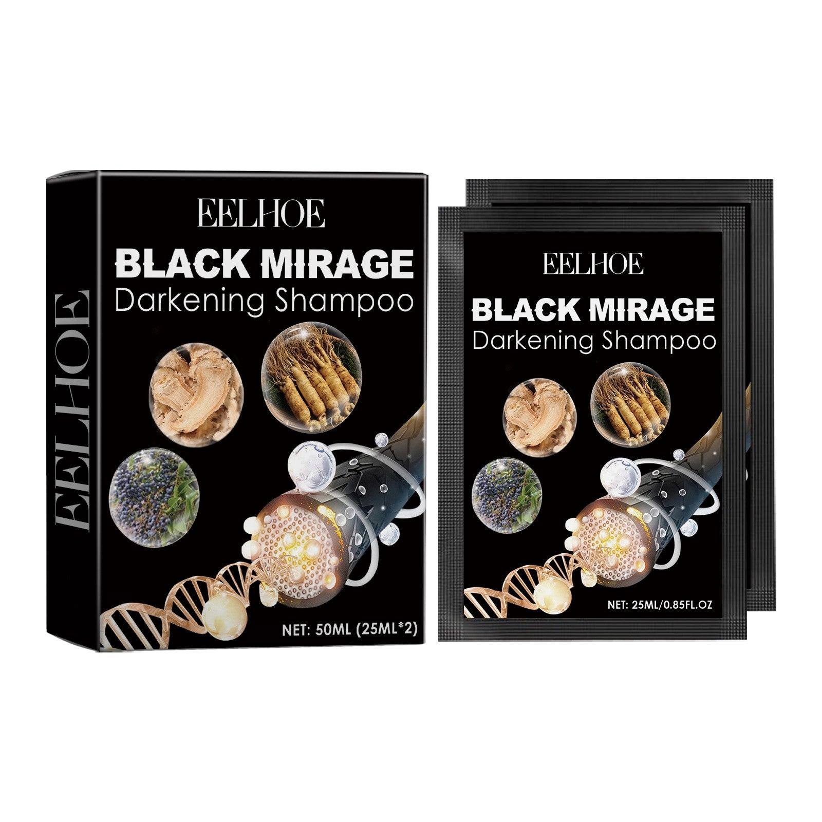 Eelhoe White To Black Shampoo