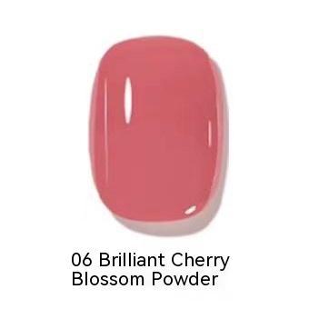 B Gyb Micro Glue Non-peeling Nail Polish Baking-free Quick-drying Nail Color Blue Gray 14ml
