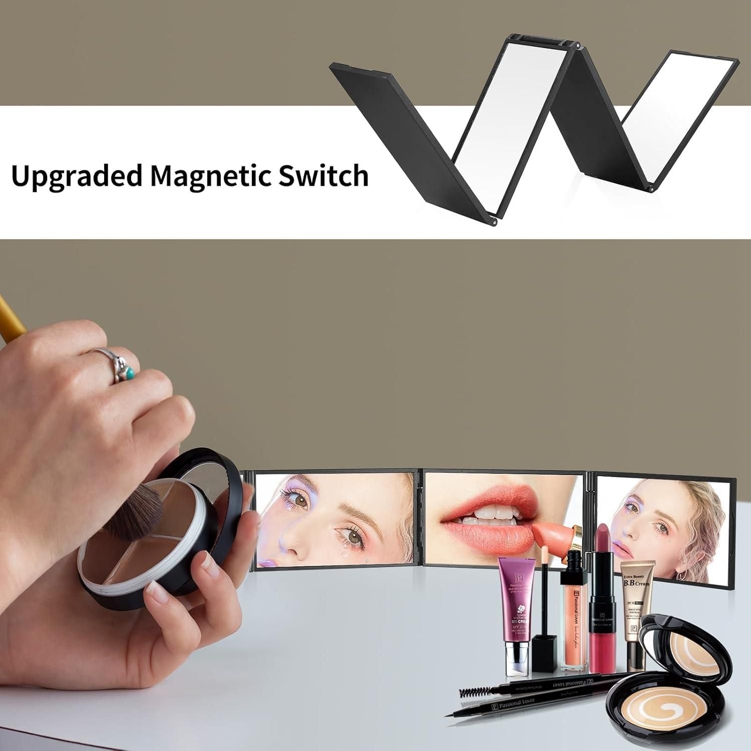 4-Way Self Haircut Portable 360Ã¯Â¿Â½ Foldable Mirror