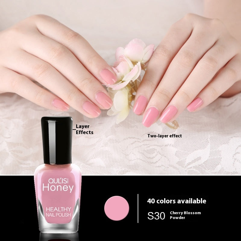 Qulisi Water-based Peelable Tearable Nail Polish 8ml