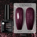 UR Sugar Black White Red Glitter Color Gel Nail Polish Matte