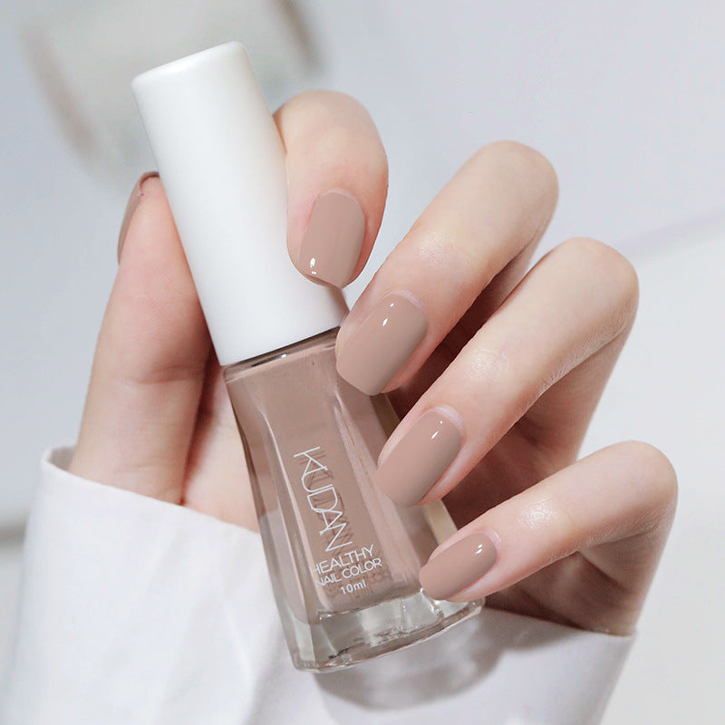 Kudan Water-based Odorless Peel-off No-bake Fast-drying Clear Nail Polish