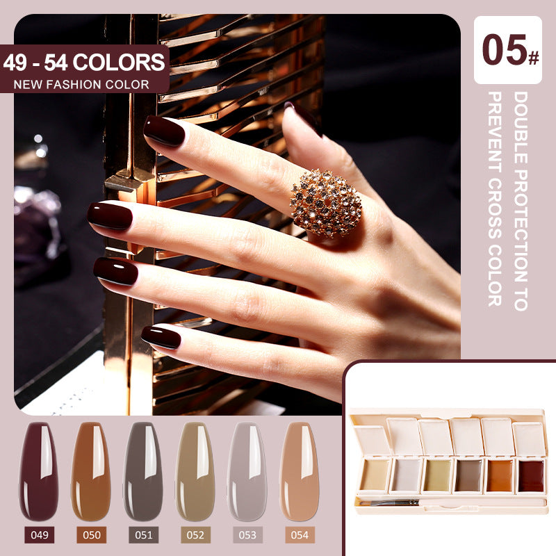 LimeGirl Cream Nail Polish Eye Shadow Bag