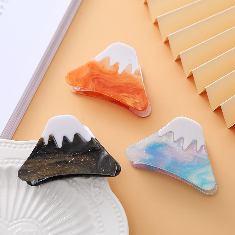 Mountain Gradual  Grab Clip No Harm To Hair High Ponytail Pan Hair Accessories