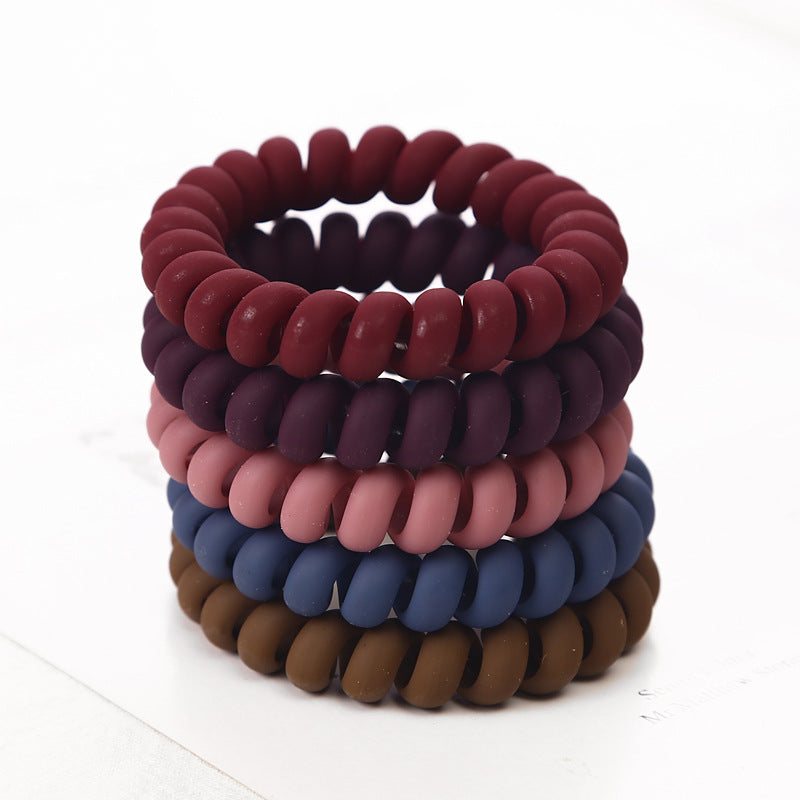 Bold High-stretch Phone Cord For Hair Tie