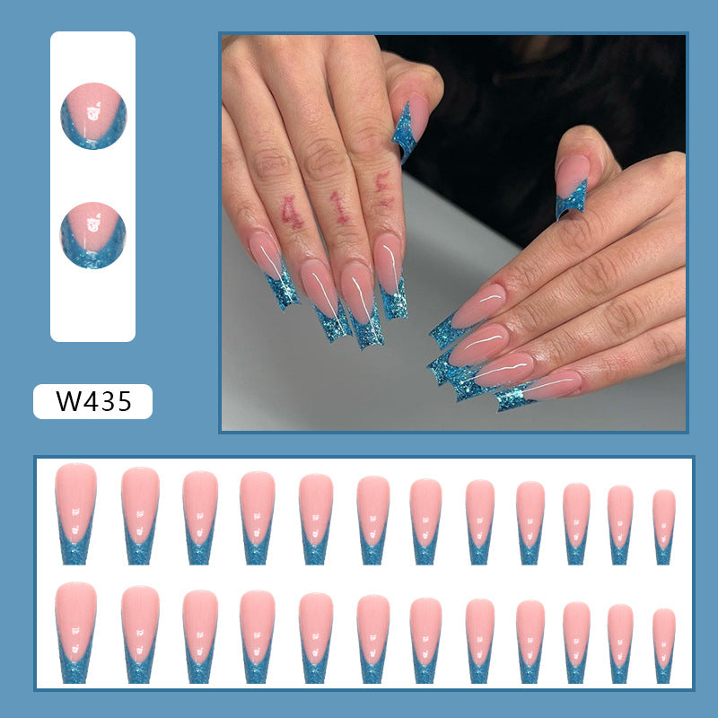 Women's Fashion Fresh Simple Nail Shaped Piece
