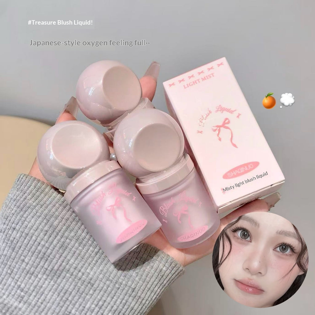 Shaqinuo Misty Lightweight Korean-Style Radiant Liquid Blush