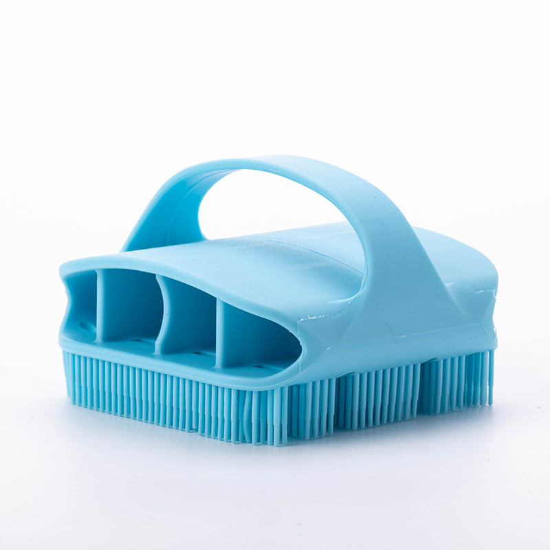Head Massage Comb Shampoo Scrubber Washing Magic Demelant Brush Bristles Clean Hairbrush Scalp Massager Barber Hair Accessories