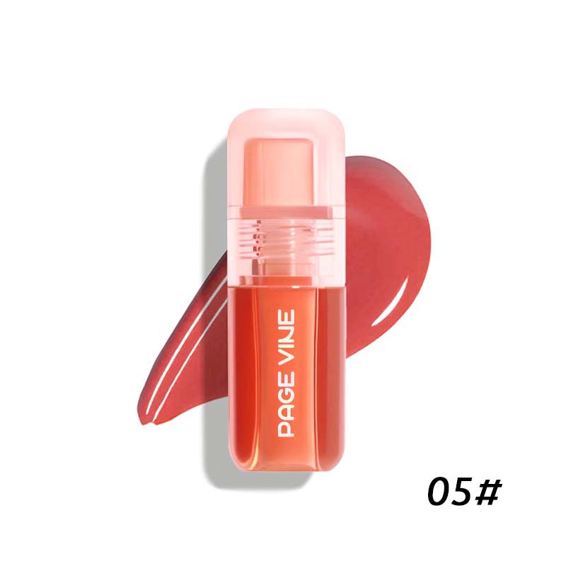PageWine Liquid Blush Highlight Dual-use Lip Lacquer Color Rendering