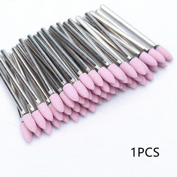 Chrome Diamond Nail Grinding Head Polishing