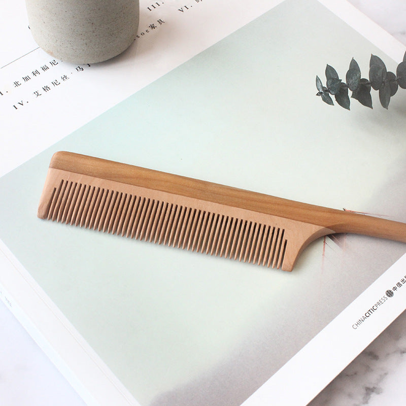 Green Sandalwood Hair Tail Comb