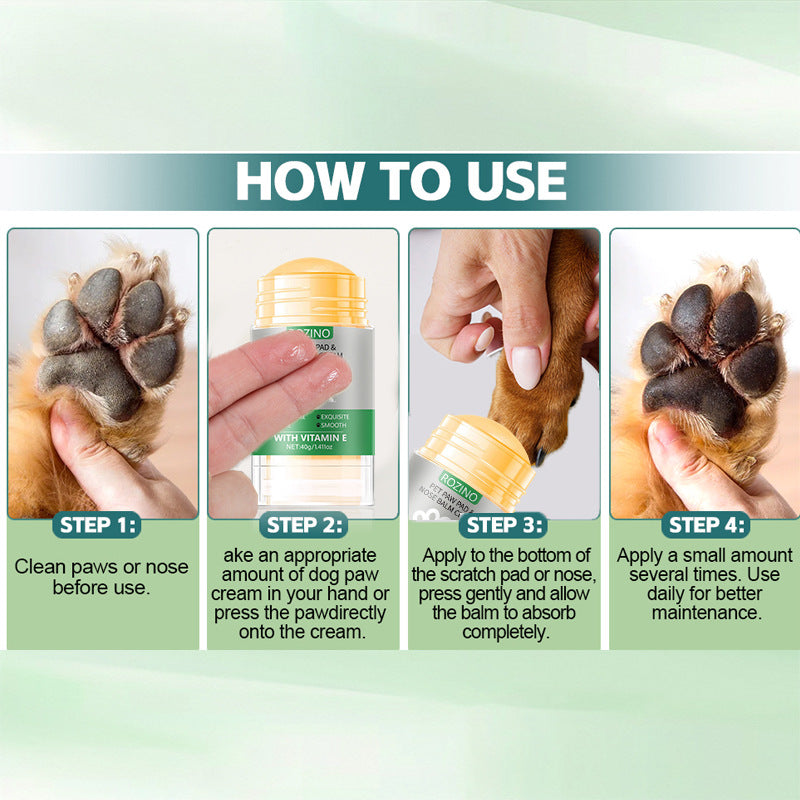 Pet Paw Neck Cream Fragrant Nose Cream Green Tea