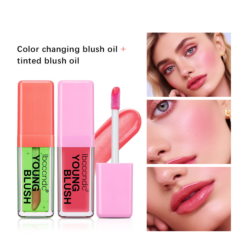 Ibcccndc Natural Moisturizing Color-changing Blush Oil