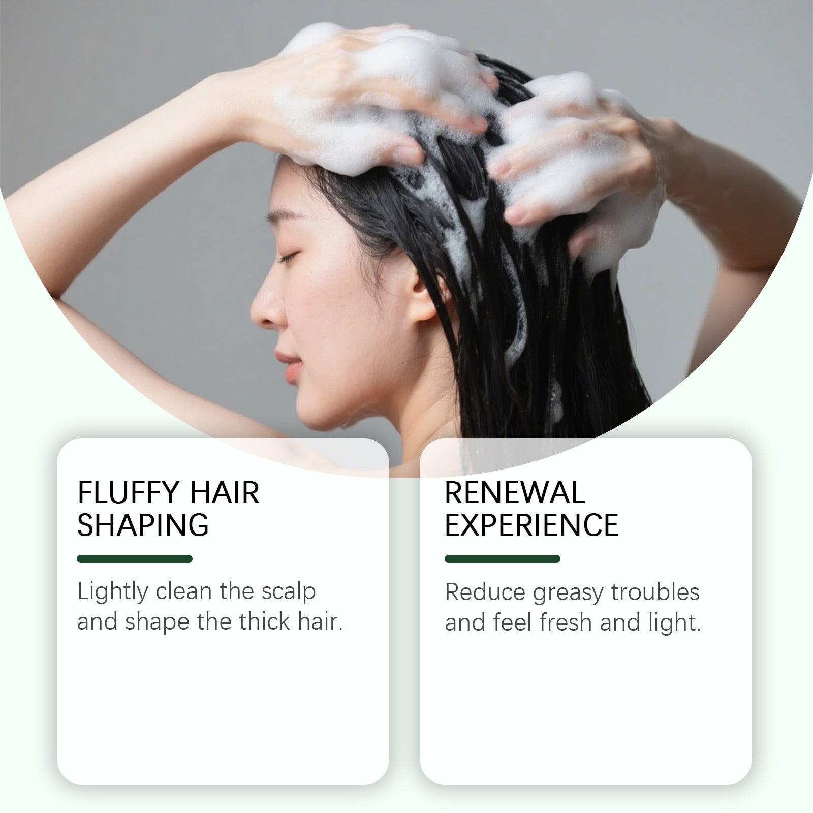 Rosemary Care Gentle Cleansing Nourishing Scalp Natural & Fluffy Shampoo Hair Care
