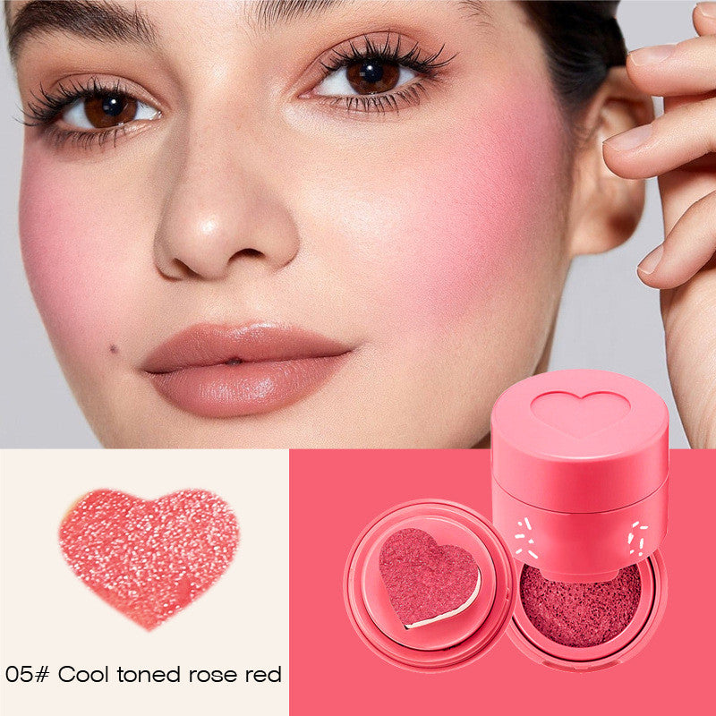 Donut Blusher Love Air Cushion Liquid Blush Natural Nude Makeup