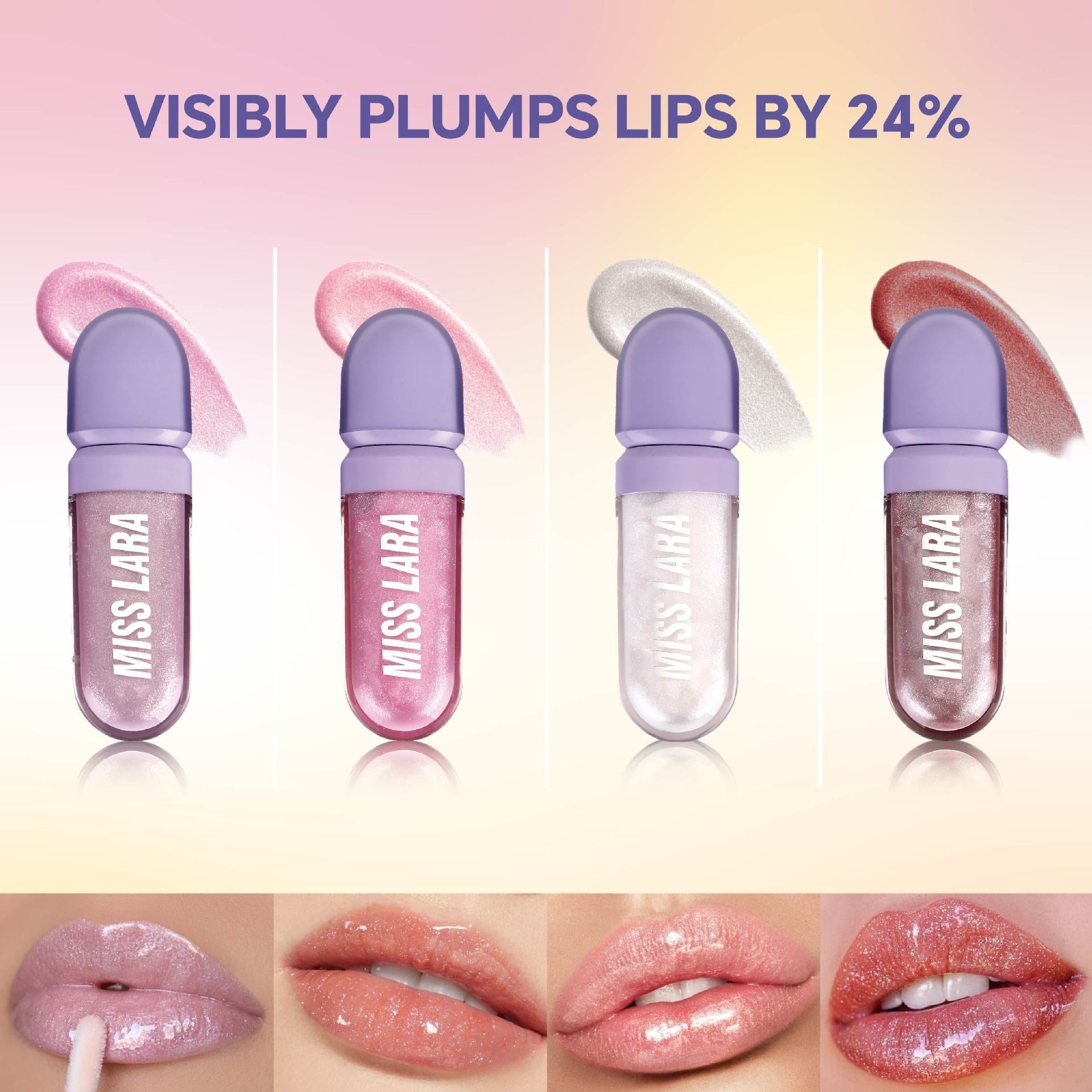 Electroplated Mirror-effect Plumping Lip Gloss That Instantly Brightens Your Lips