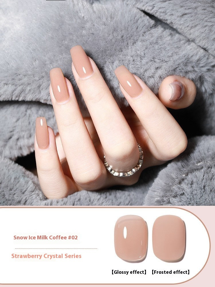 Annies Ice Transparent Nude Color Gel Nail Polish All-match