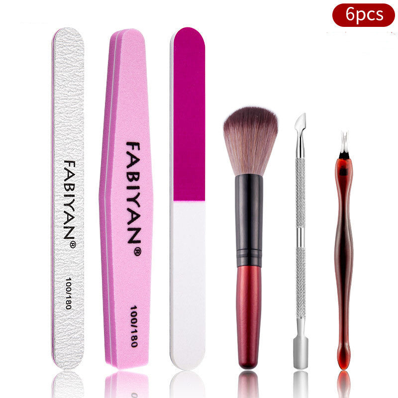 Fabiyan Polishing Nail File Polishing Strip Nail Art Tool Set
