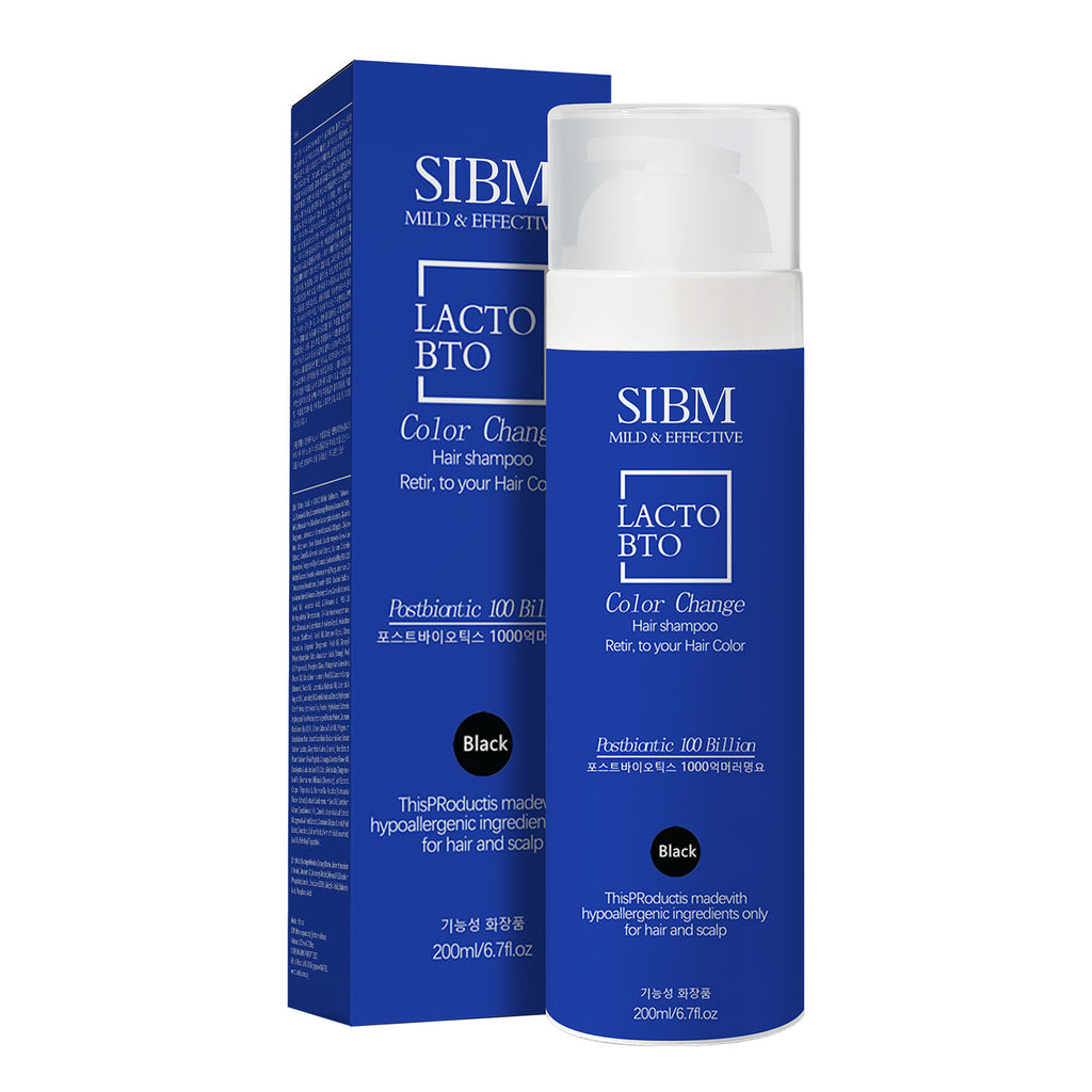 Dyeing And Fixation Shampoo Plant Formula Mild Coloring Cover White Hair Hair Dye