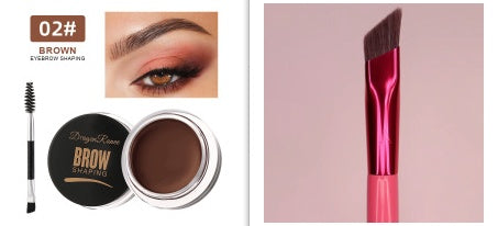 Eyebrow Dye Cream Waterproof Long Lasting Singl Gel