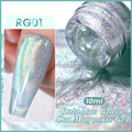 New Three-color Aurora Rainbow Glass Cat Eye Gel Polish Phototherapy Plastic
