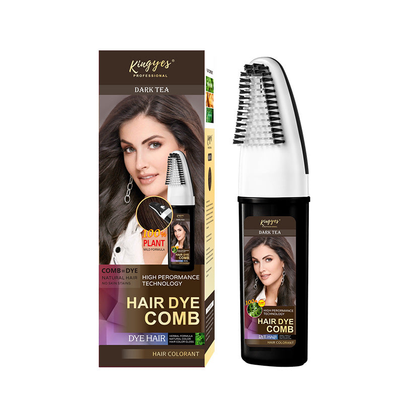 Black Wine Red Brown Easy Coloring Comb