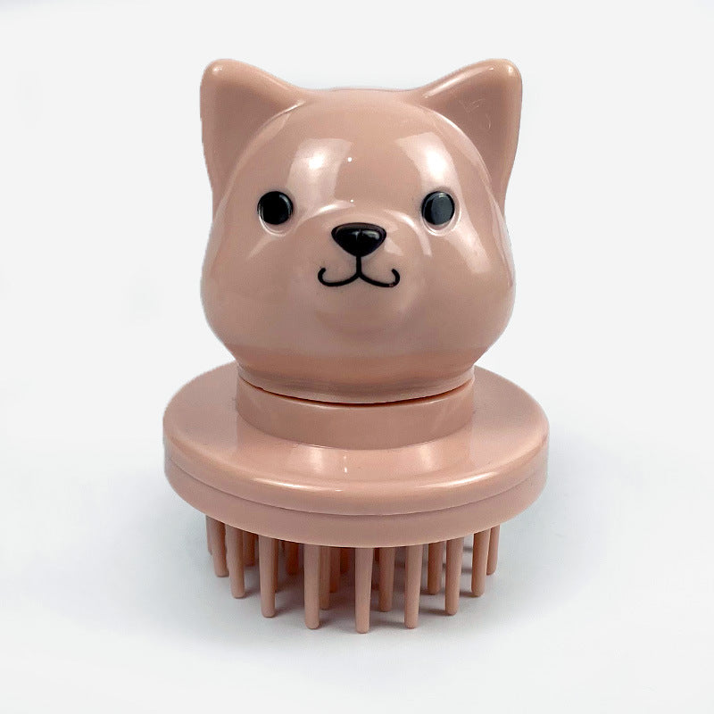 Cat And Dog Bathing Massage Comb Can Be Put In The Bath
