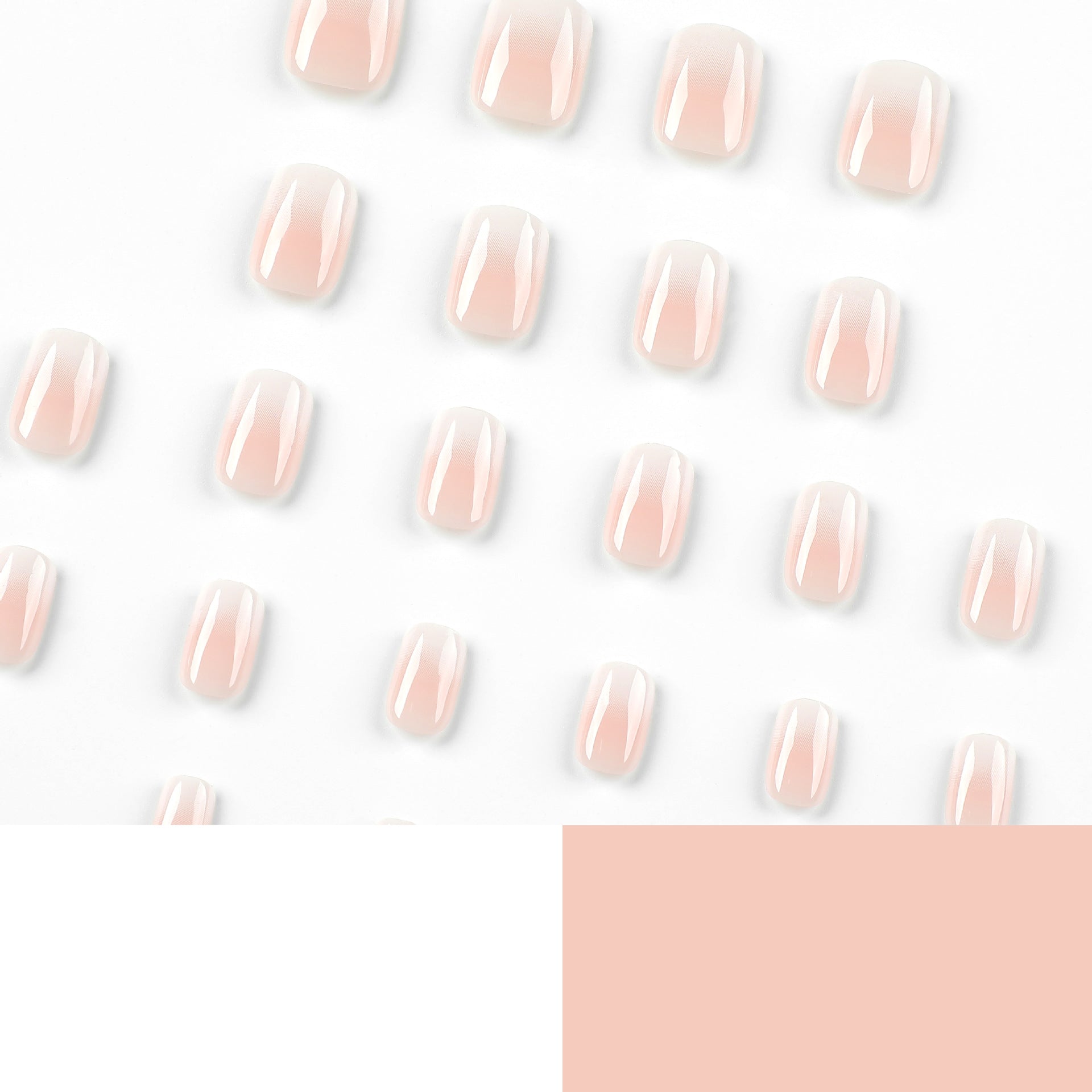 Lefan Manicure Wear Nail Short Patch Finished Product
