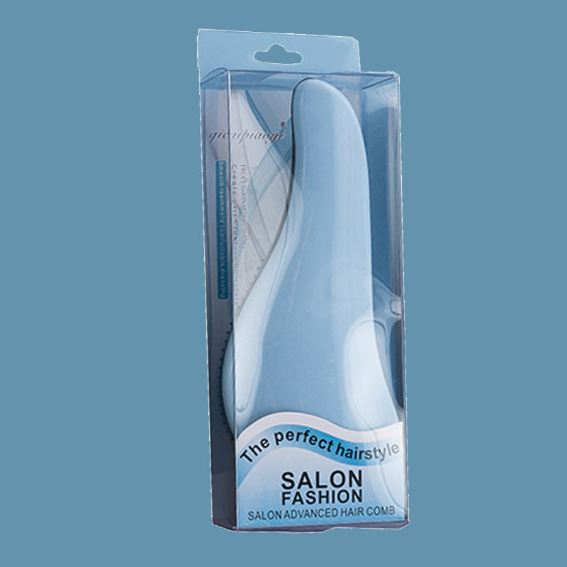 Factory Wholesale UK Princess' Same Style Scalp Massage Hair Dye Comb Household Portable Teezer Hairbrush Anti-knot Teezer