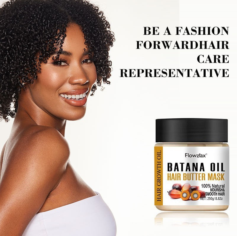 Flowzfax Batana Hair Film Silky Luxury Improve Frizzy Hair