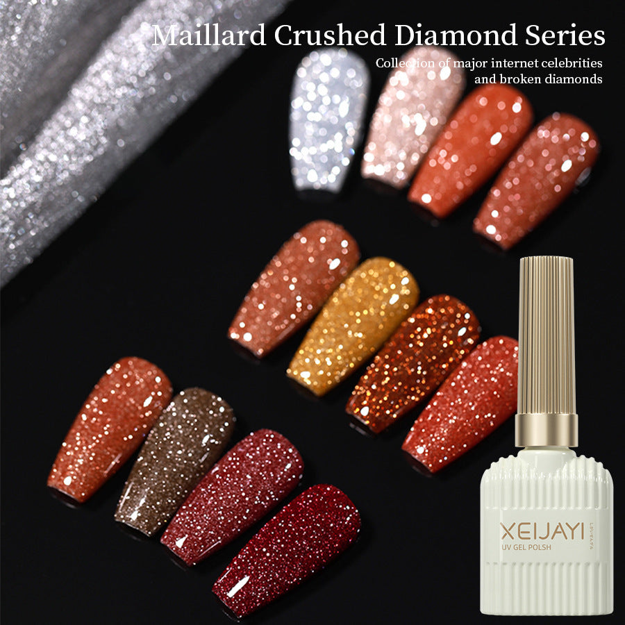 XEIJAYI Virtue Pull Disco Diamond In The Debris Gel Nail Polish