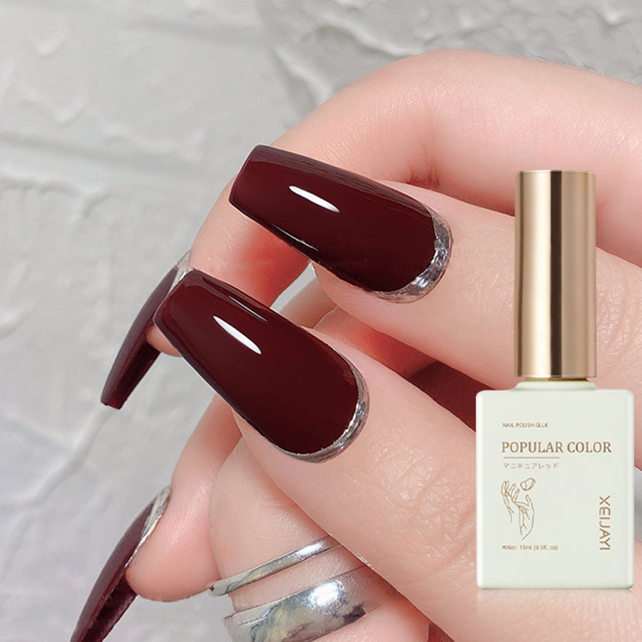 XEIJAYI Show White Wine Red UV Polish Durable And Firm