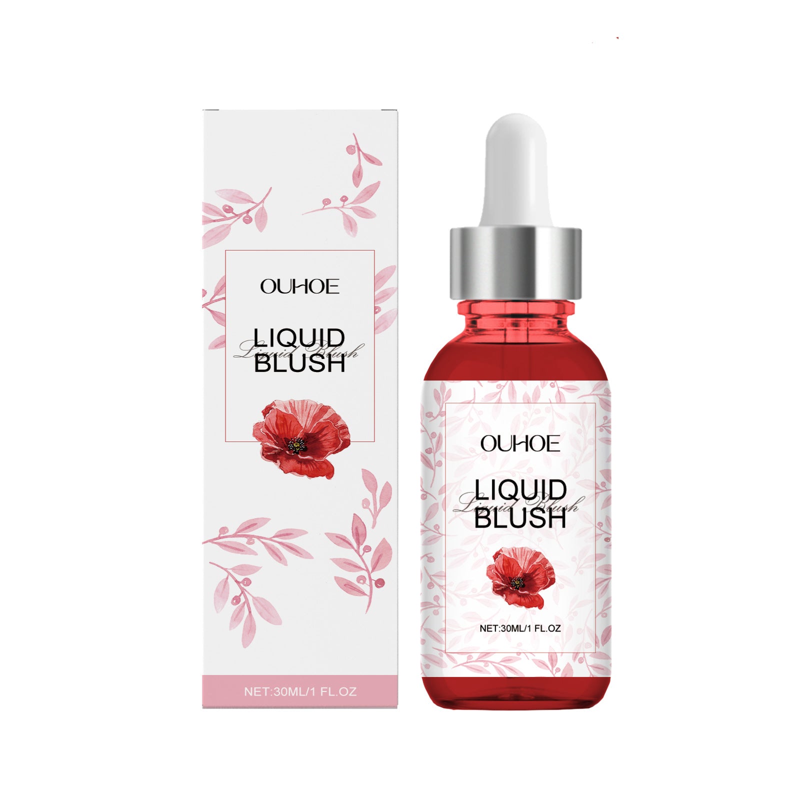 Ouhoe Blush Care Solution Facial Natural Rosy Color Rendering