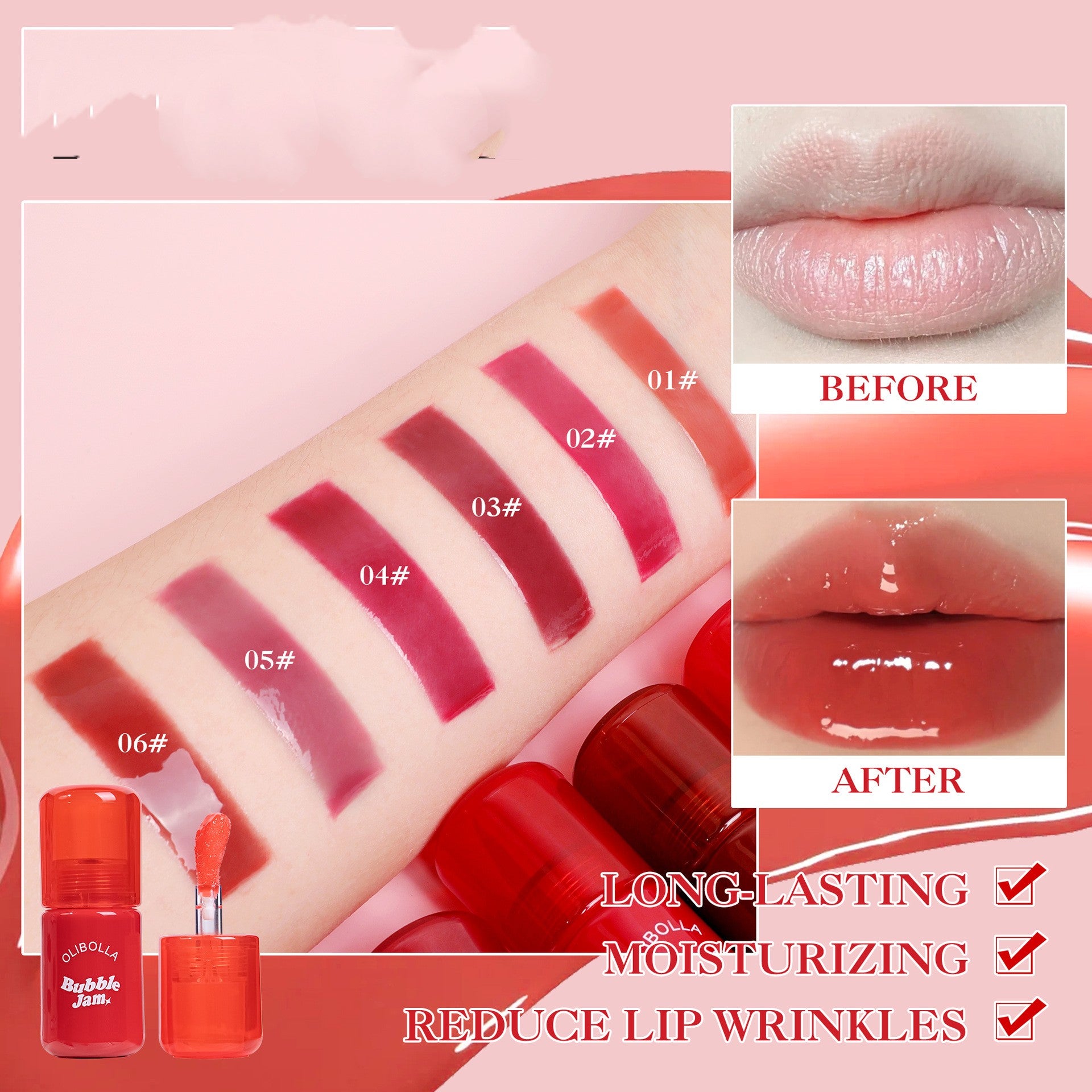No Stain On Cup Moisturizing And Nourishing Lip Gloss