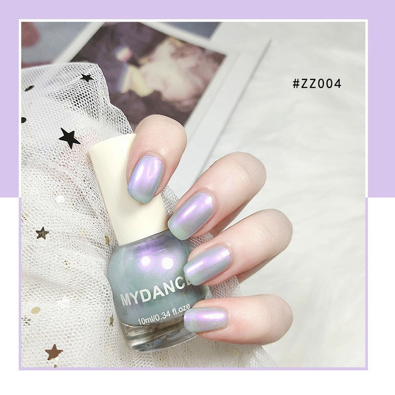 MyDance Non-peelable Long-lasting Pearl Polarized Girl Heart Nail Polish Net Red Fairy