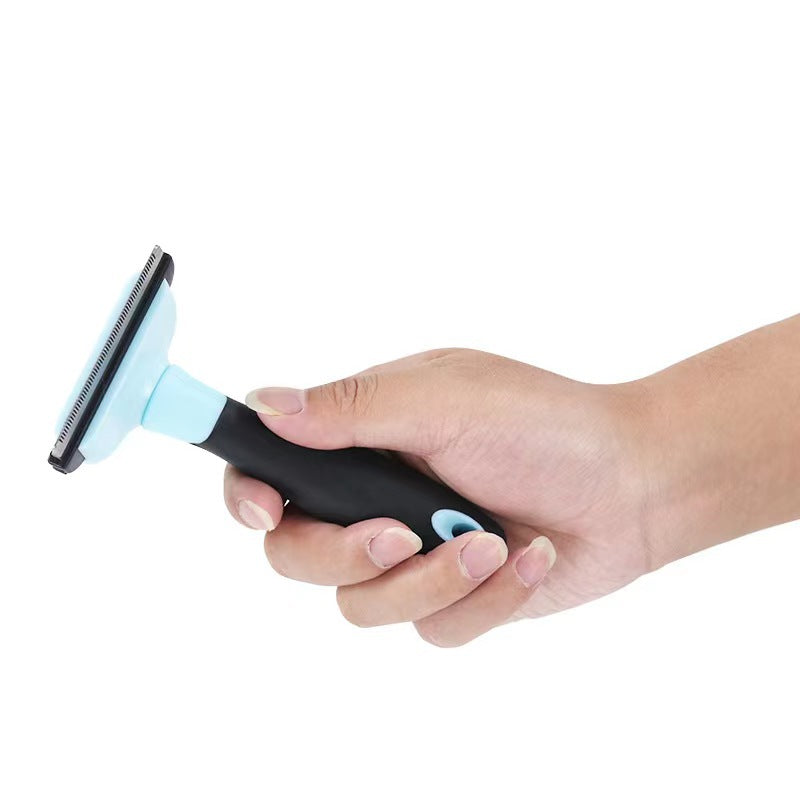 Removable Knot Opener Pet Hair Removal Comb