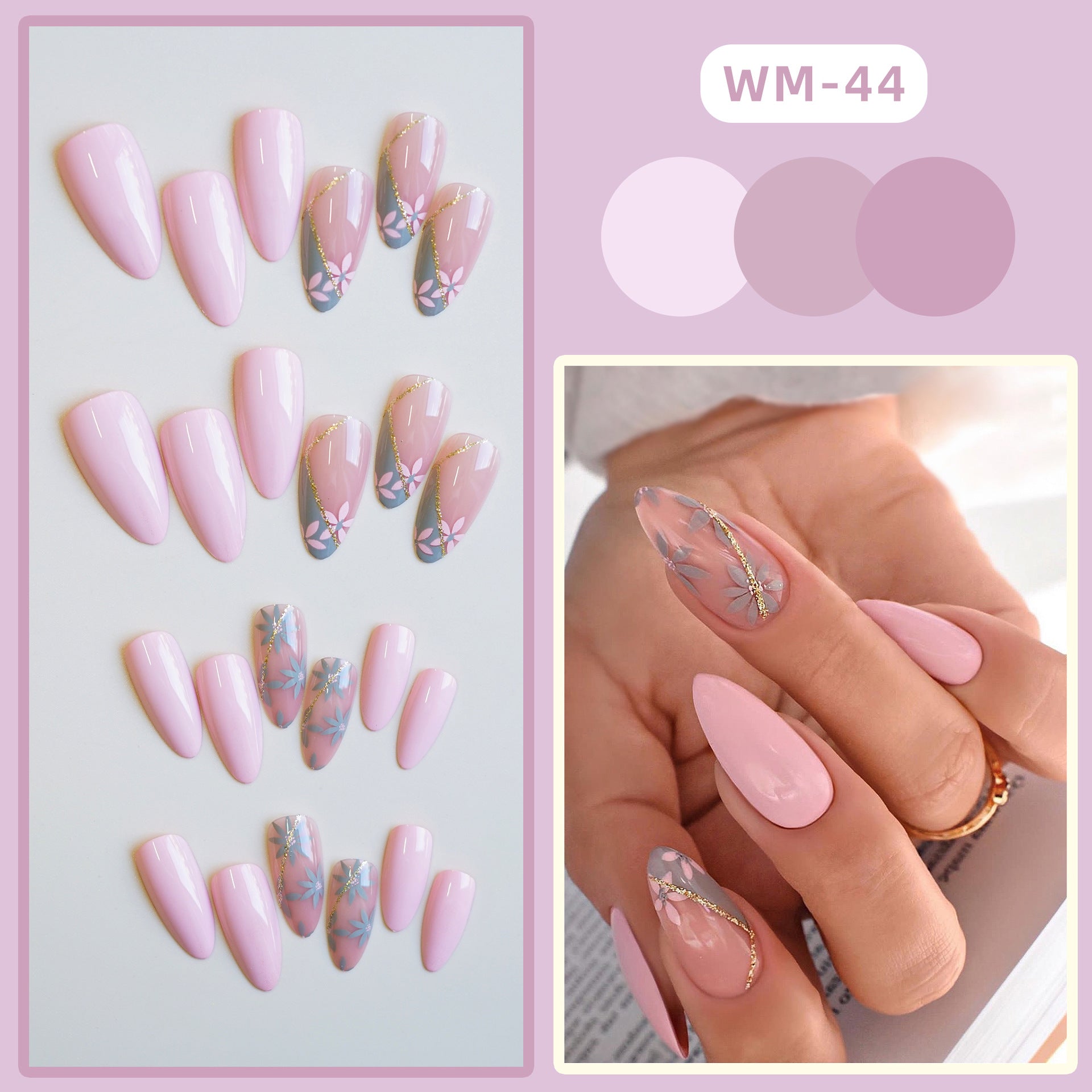 24 Pieces Of Finished Nail Polish Patch