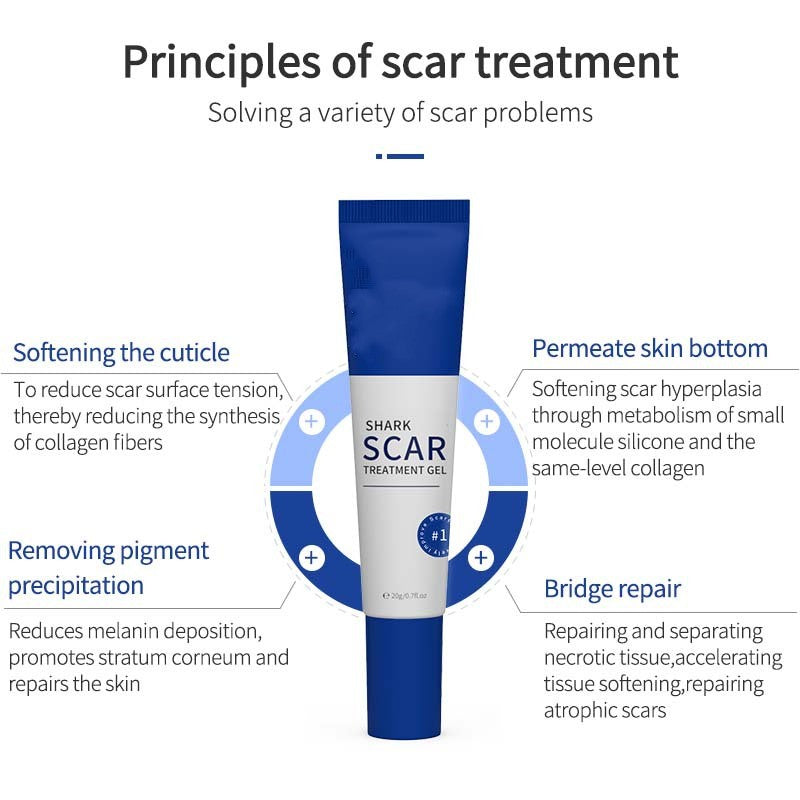 Scar Removing Cream Shark Hyperplasia Repair Gel