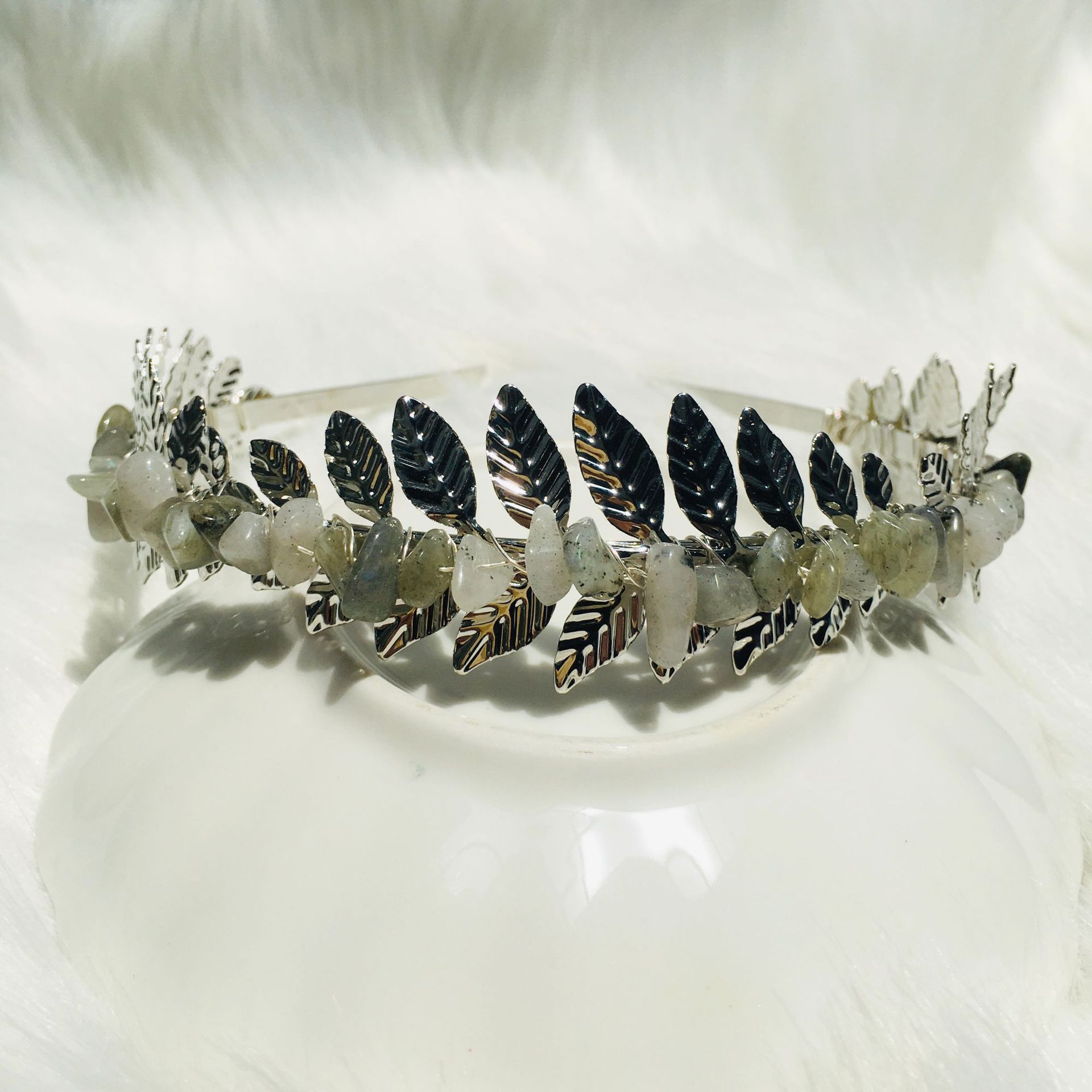 Natural Crystal Hairpin Creative Handmade DIY