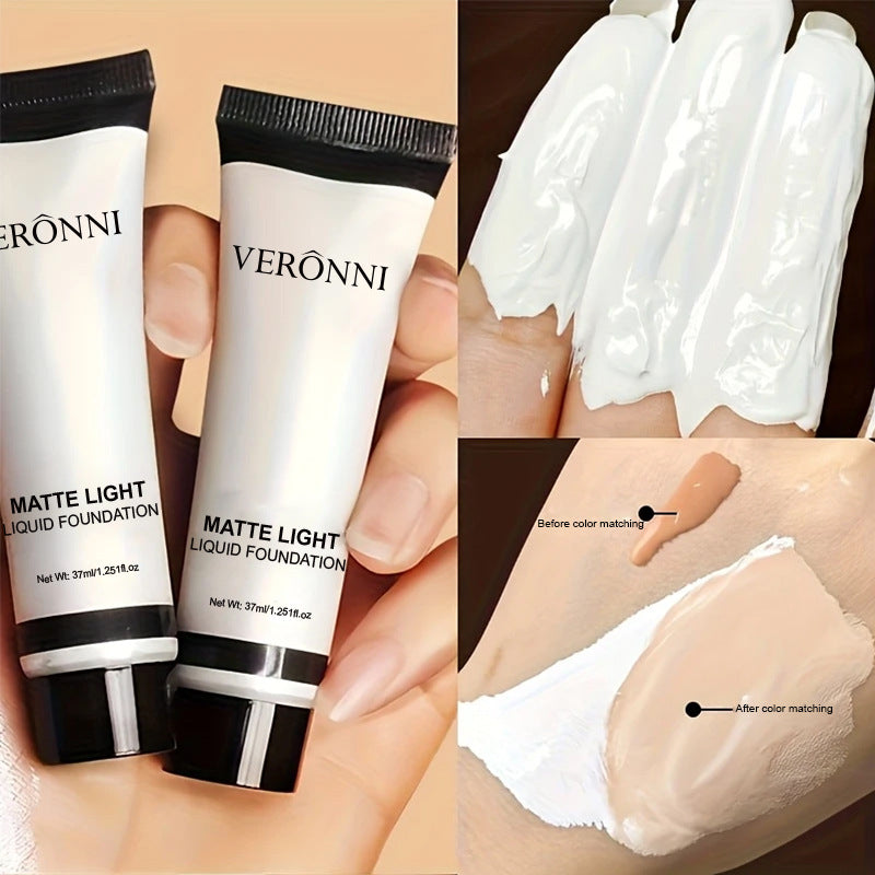 Pure White Foundation COS Stage Makeup Concealer Long-lasting And Smudge-proof
