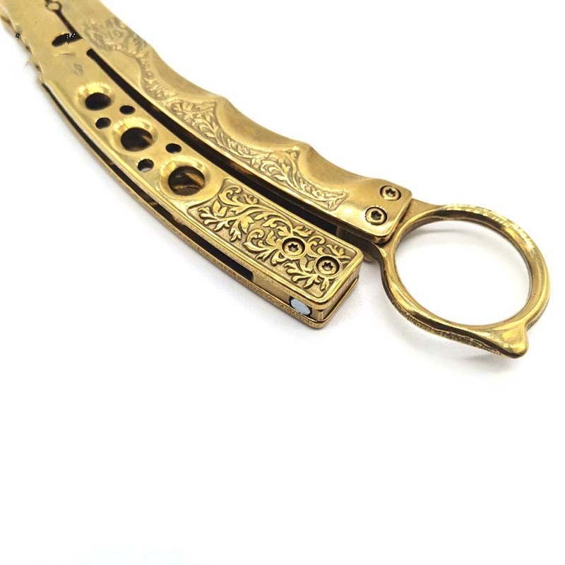 Butterfly Blade Practice Shake Hand Knife Comb Folding Toy