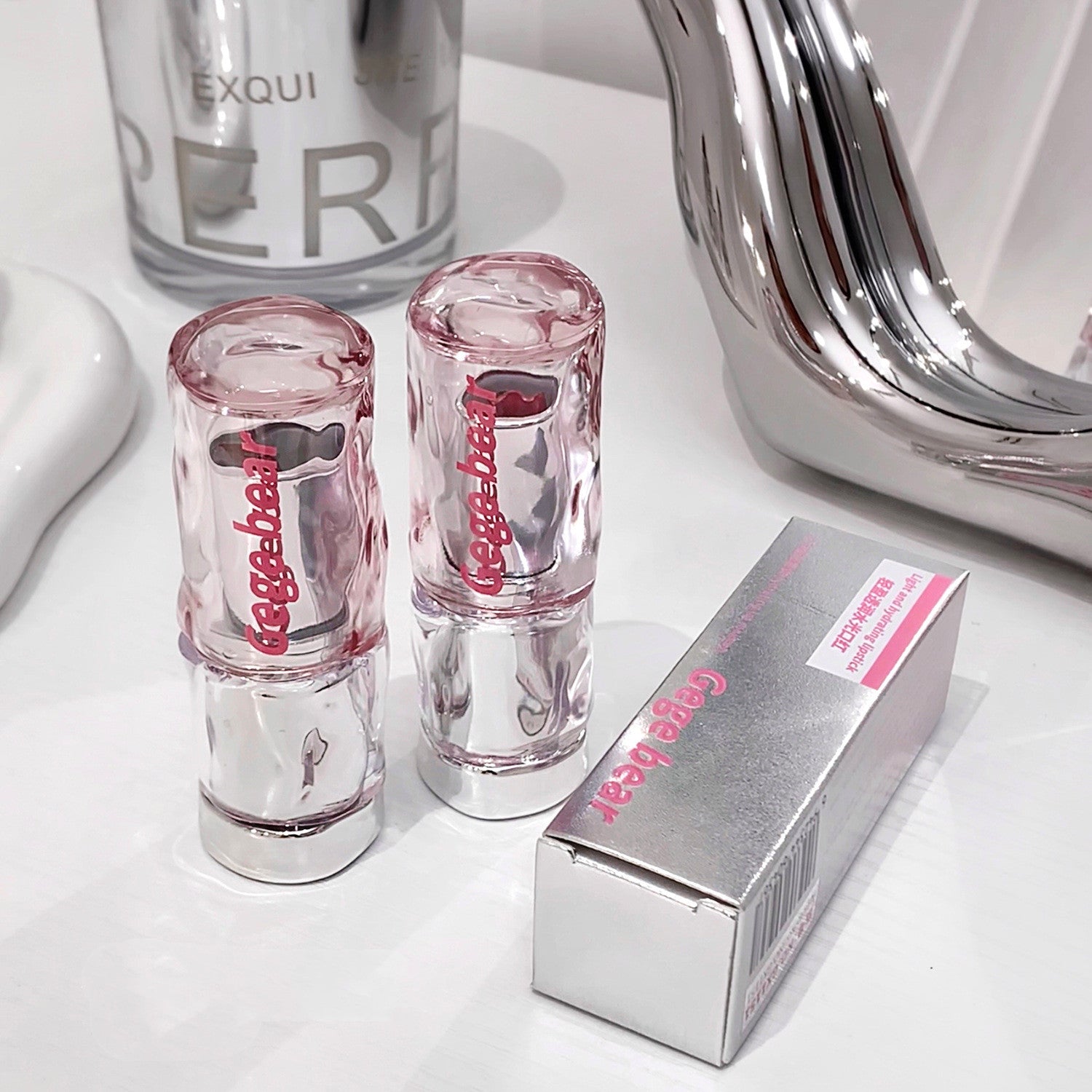 Light Transparent Moisturizing Lipstick Moisturizing White