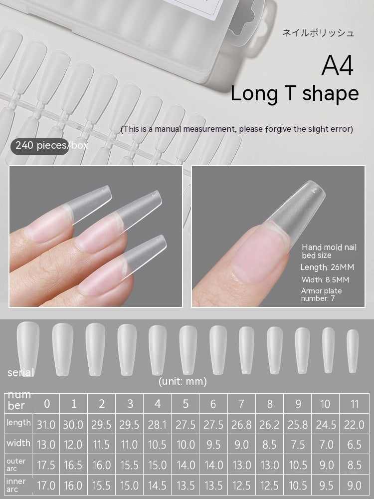 Nail Art Carving-free Grinding Long Trapezoid