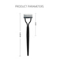 1 Pcs Eyelash Separator Metal Teeth Foldable Eyelash Curler Beauty Makeup Stainless Eyelash Brush Comb Mascara Curl Makeup Tool