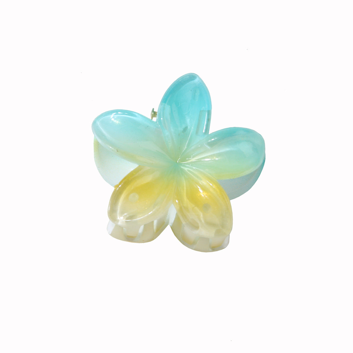 Small Size 4cm Gradient Plumeria Rubra Hairpin Headdress