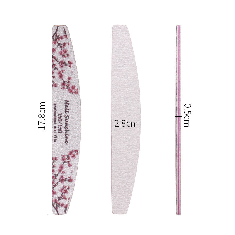Nail Sunshine Printed Sand Flower Washing Series Nail File